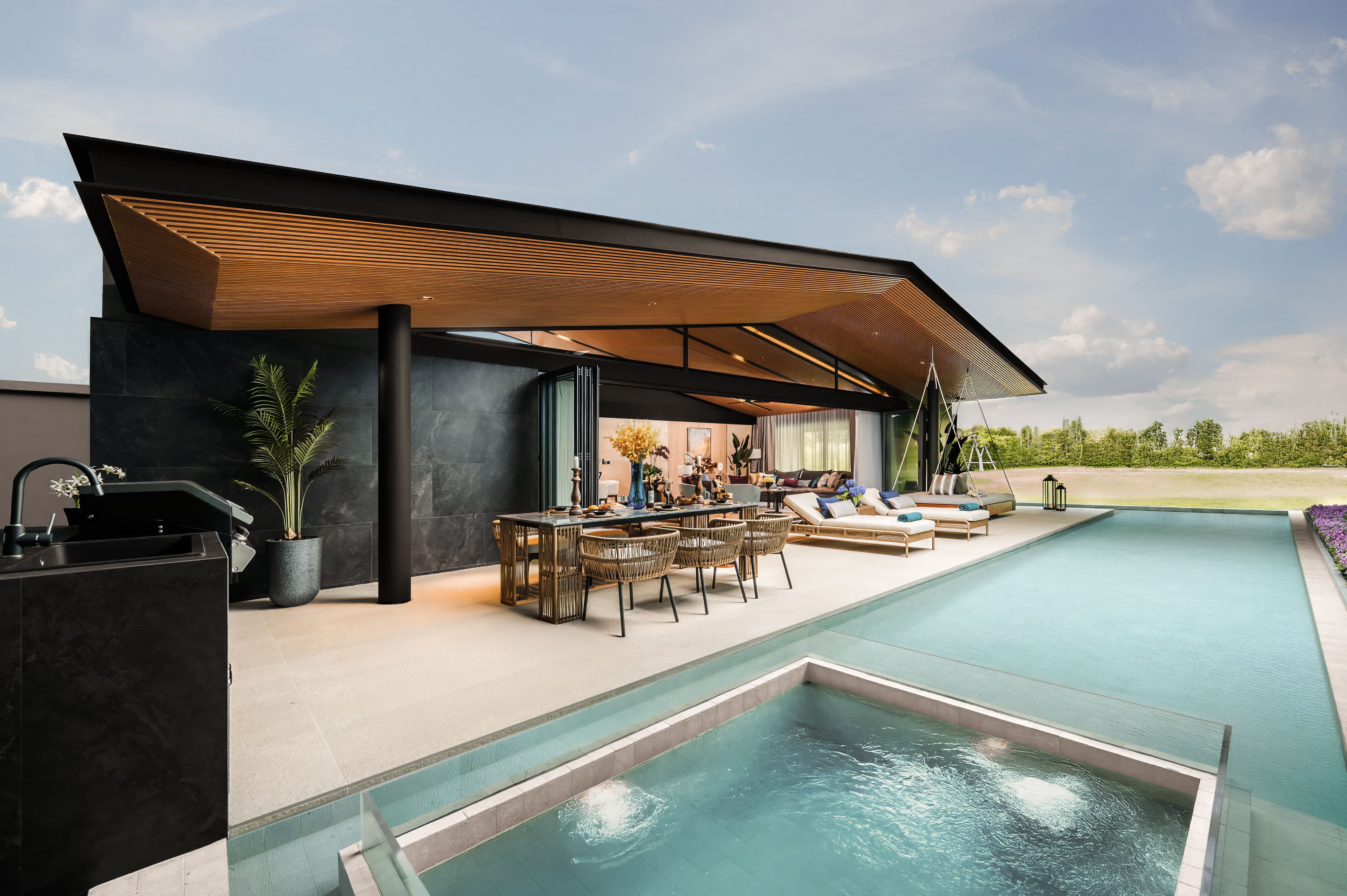 4BR [Laguna Lakelands Waterfront Villas]