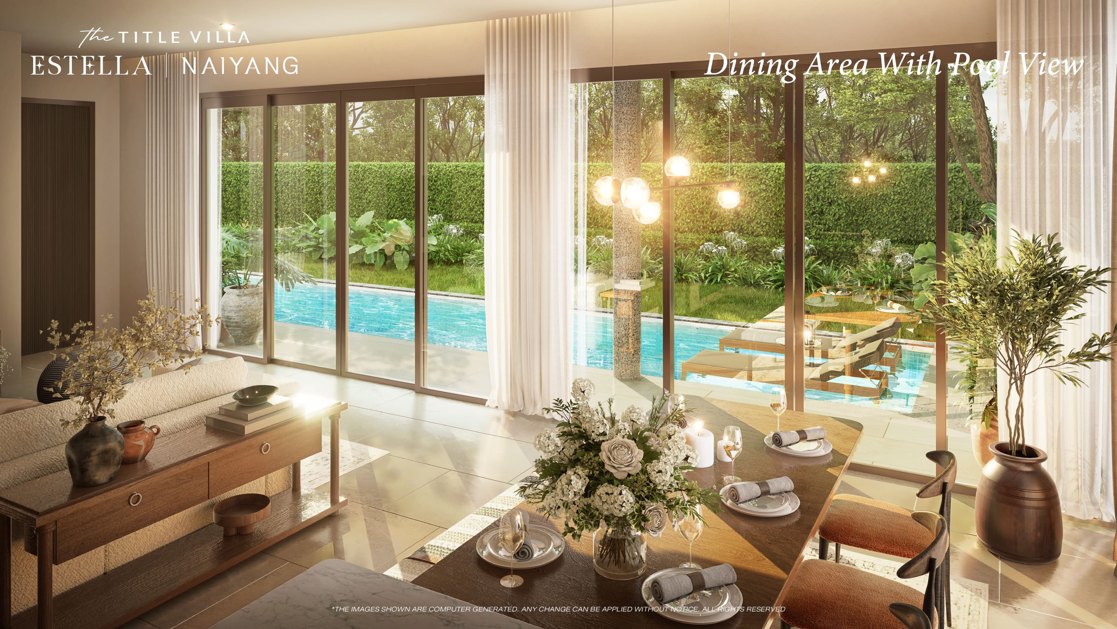 3BR [The Title Estella Villa Naiyang]