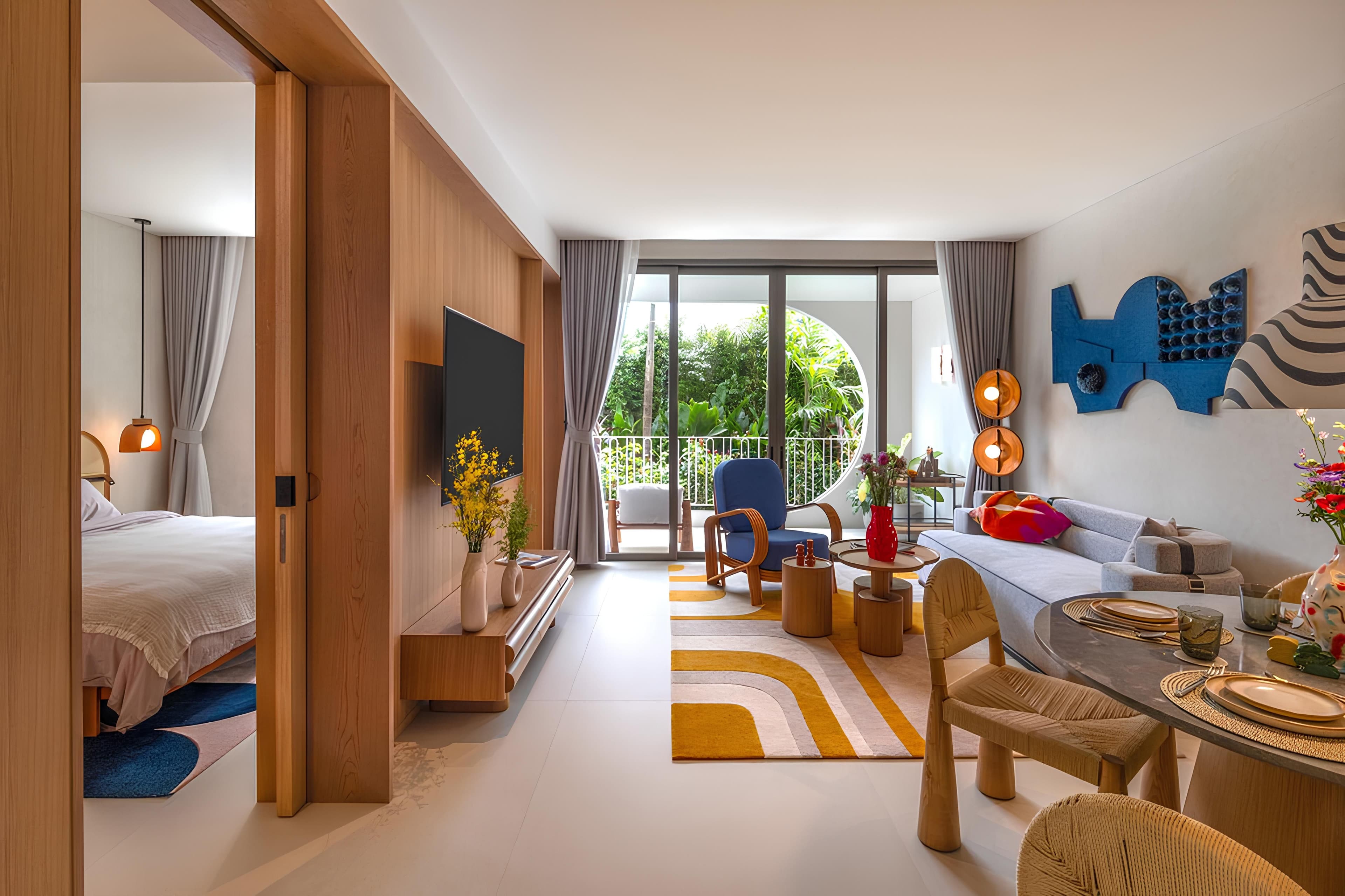 1-Bedroom Apartments, with urban view in The Standard Residences project, on Bang Tao