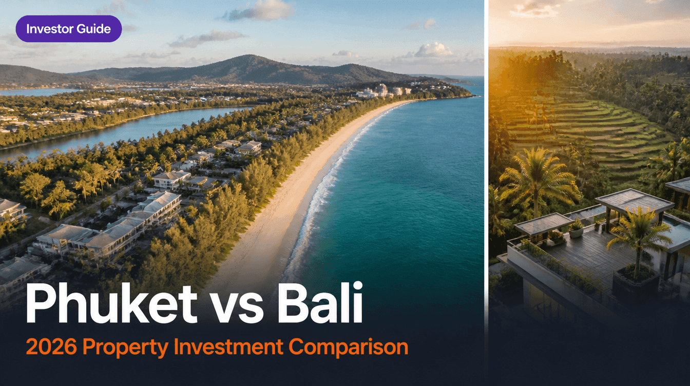 Phuket vs Bali Property Investment: 2026 Comparison