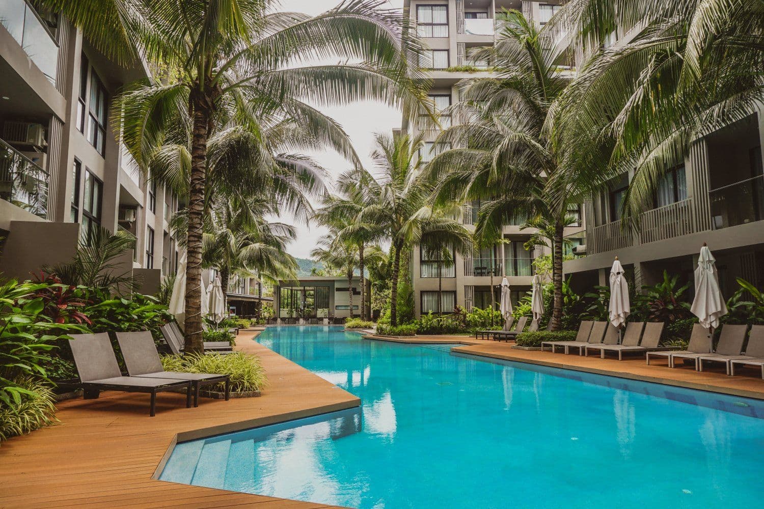 1-bedroom apartments, with garden view in Diamond Condominium project, on Bangtao/Laguna beach