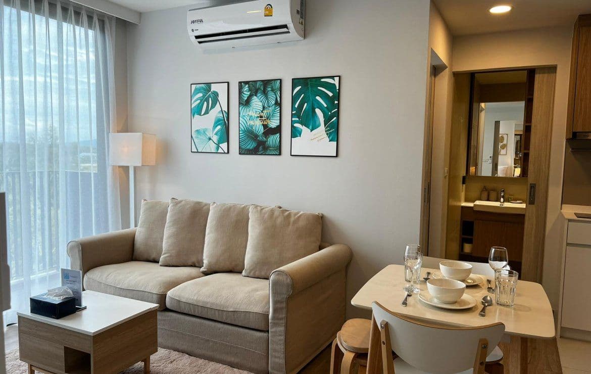 Amazing 2-bedroom apartments, with golf course in Sky Park project, on Bangtao/Laguna beach
