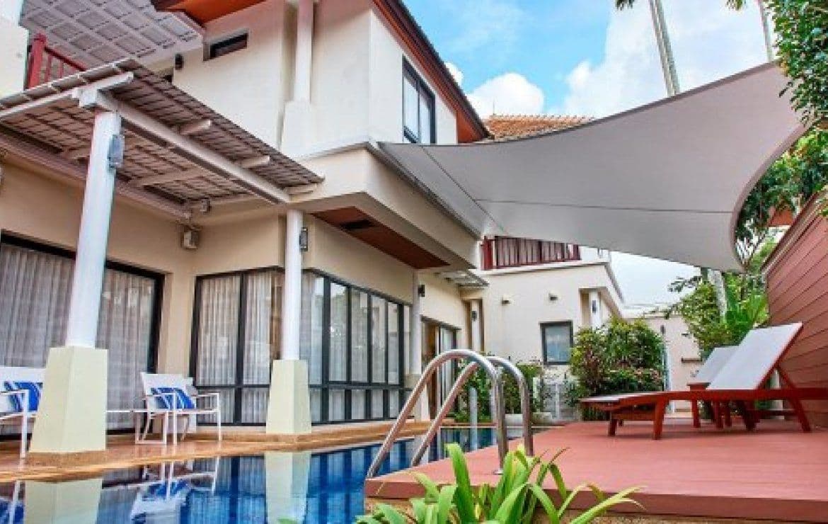 Spacious 4-Bedroom Villa, with golf course in Laguna Links project, on Bangtao/Laguna beach